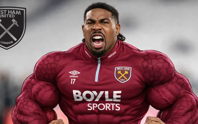 Image for “Stop Pumping Iron” West Ham’s Muscle Bound Monster Banned From Bulk