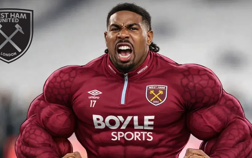 Image for “Stop Pumping Iron” West Ham’s Muscle Bound Monster Banned From Bulk