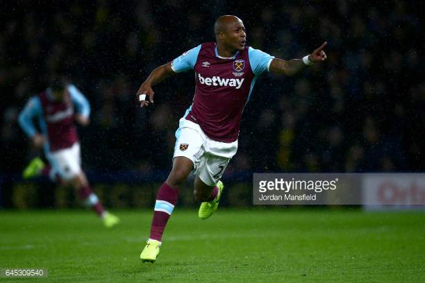 Ayew action