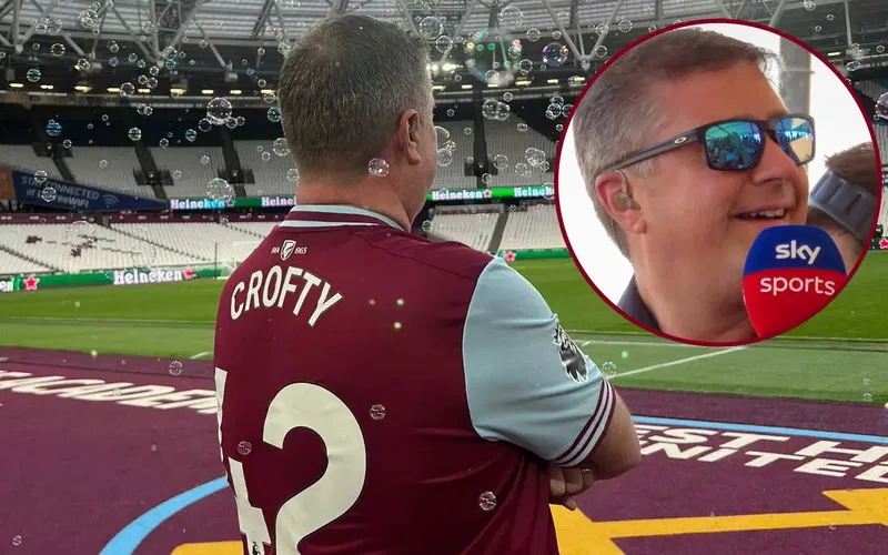 Image for “You’re Fired” | Sky Sports Man Extraordinary Rant at West Ham Owners