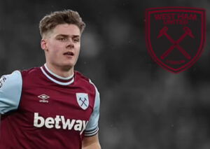 Even Ferguson on his West Ham debut