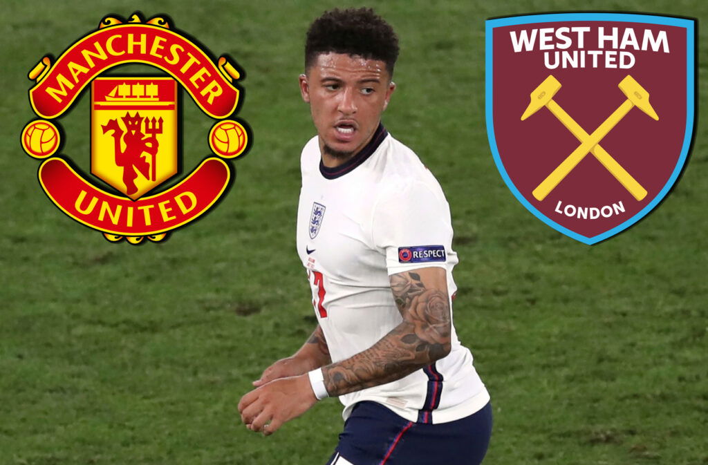 Jadon Sancho-Transfer-Manchester United-West Ham