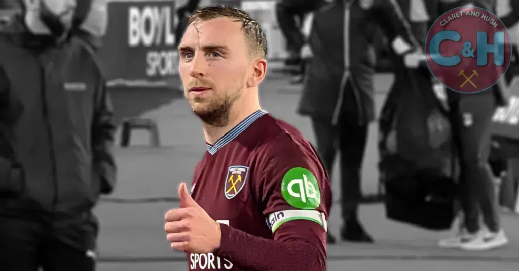 Jarrod Bowen gives West Ham fans the thumbs up
