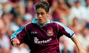 Joe Cole in his early West Ham days