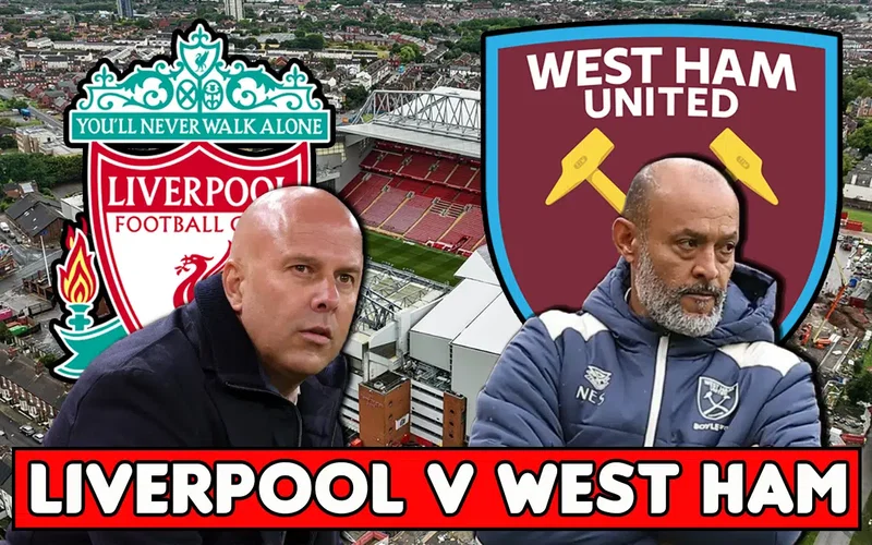 Image for Liverpool v West Ham United | line ups, goals, prediction