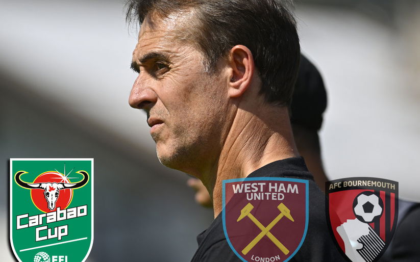 Image for Line-ups Revealed | West Ham United v AFC Bournemouth