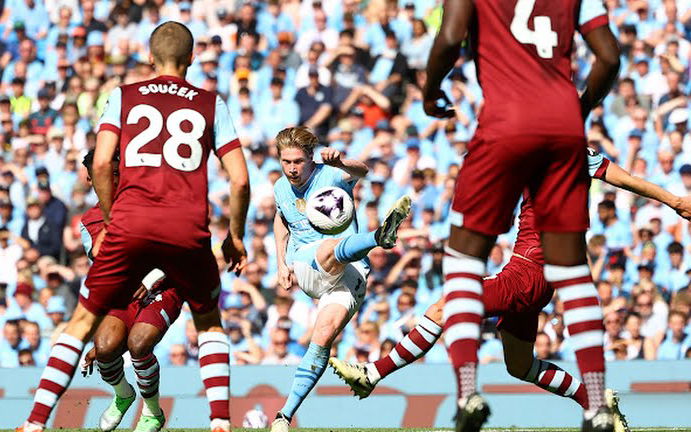 Image for City 2 West Ham 1 – 1st half report