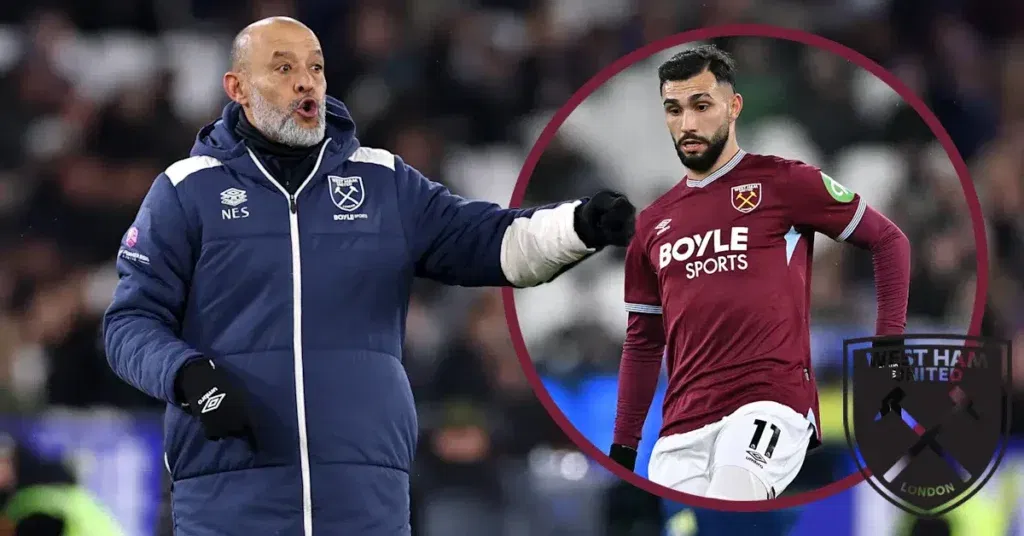 Nuno Espirito Santo looks at West Ham striker taty Castellanos