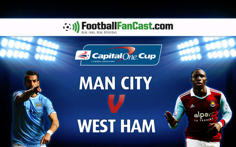 Image for Capital One Cup LIVE: Manchester City v West Ham