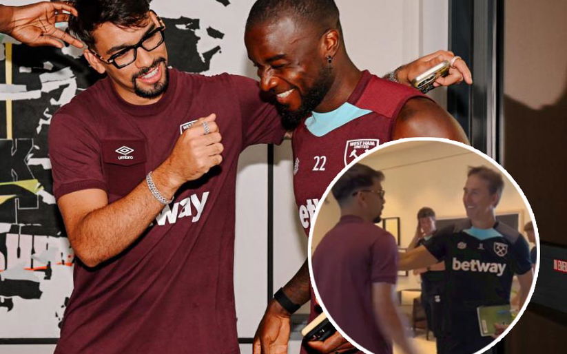 Image for “He’s Back” | Paqueta Meets His New Boss on Hammers Return