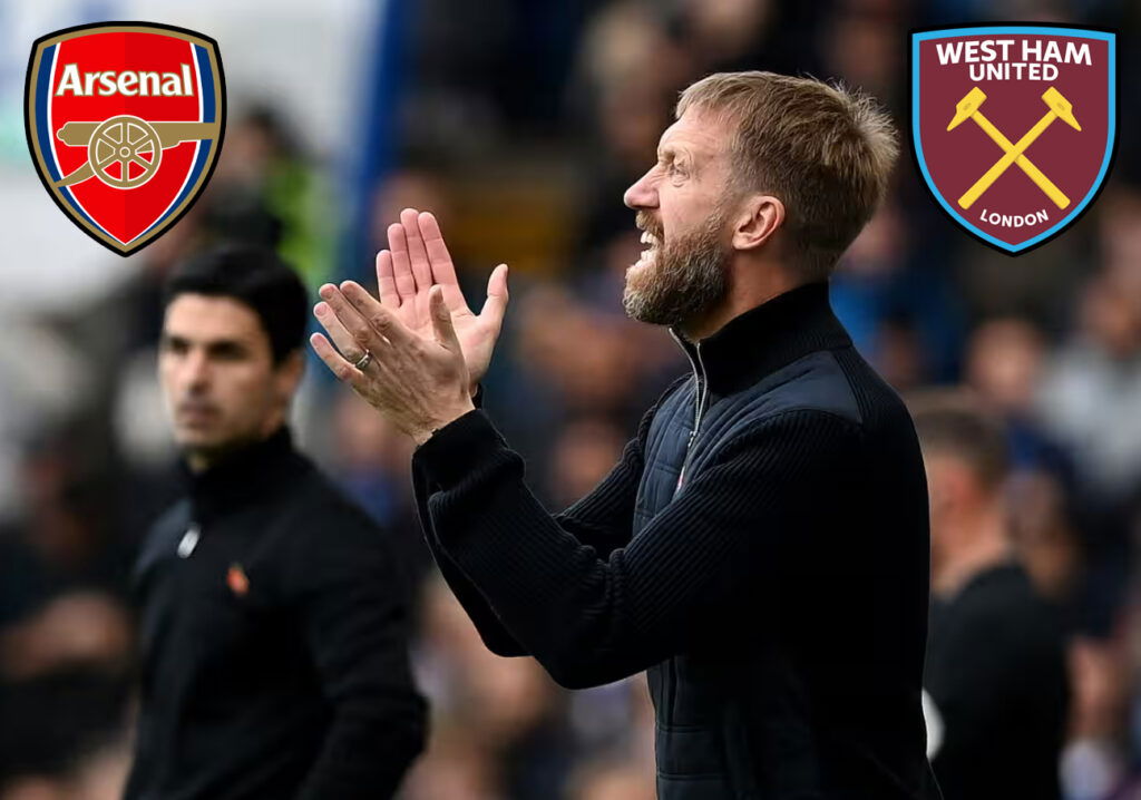 Potter applauding Mohammed kudus