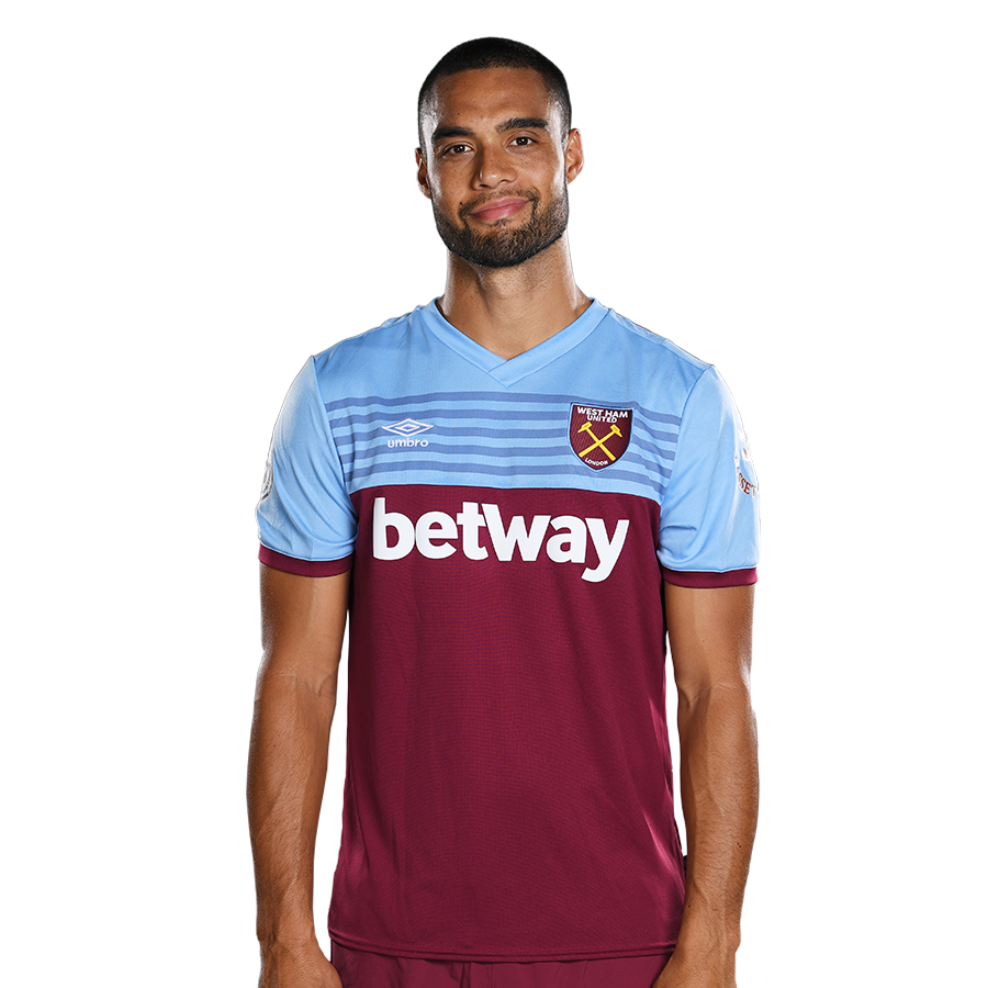 Hammers central defender falls of - Claretandhugh