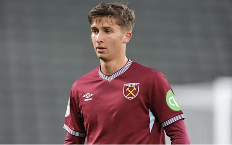 Image for George Earthy gets big West Ham boost without kicking a ball in anger