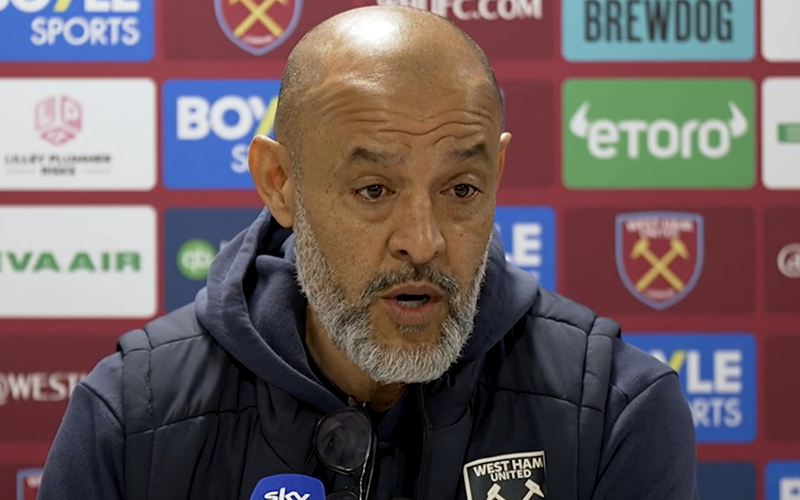 Image for Nuno picks the battleground for key Villa clash | West Ham News