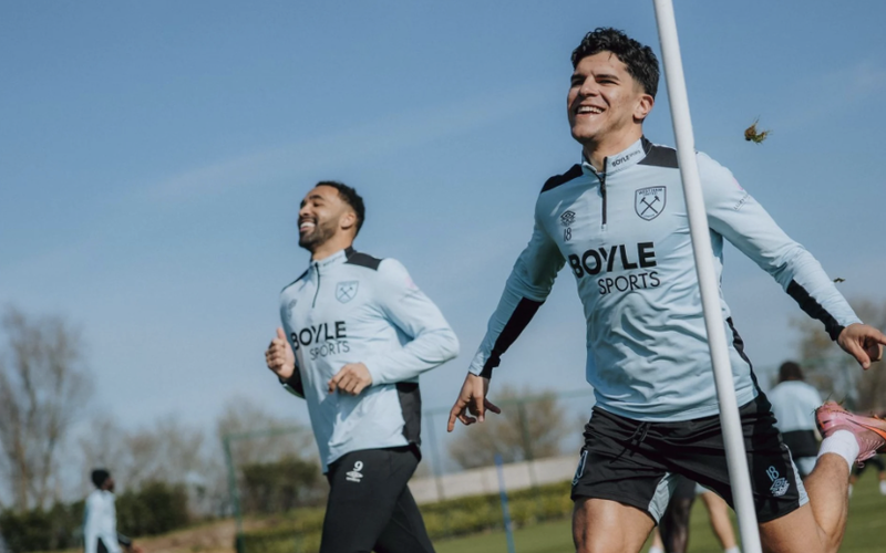 Image for Telling photo reveal: Huge Hammers’ boost ahead of Fulham encounter