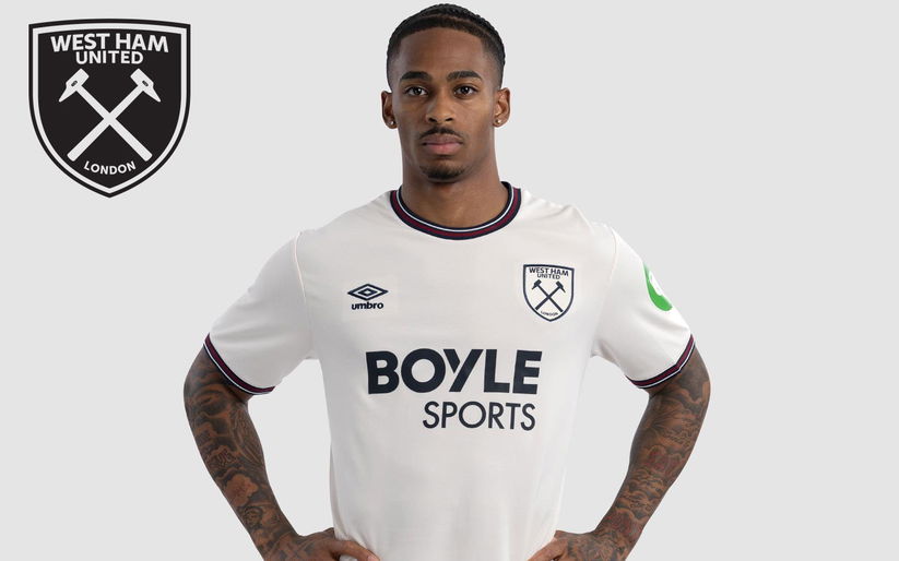Image for West Ham Unveil New Away Kit – Stylish Shirt With a Hint or Erm . . Green