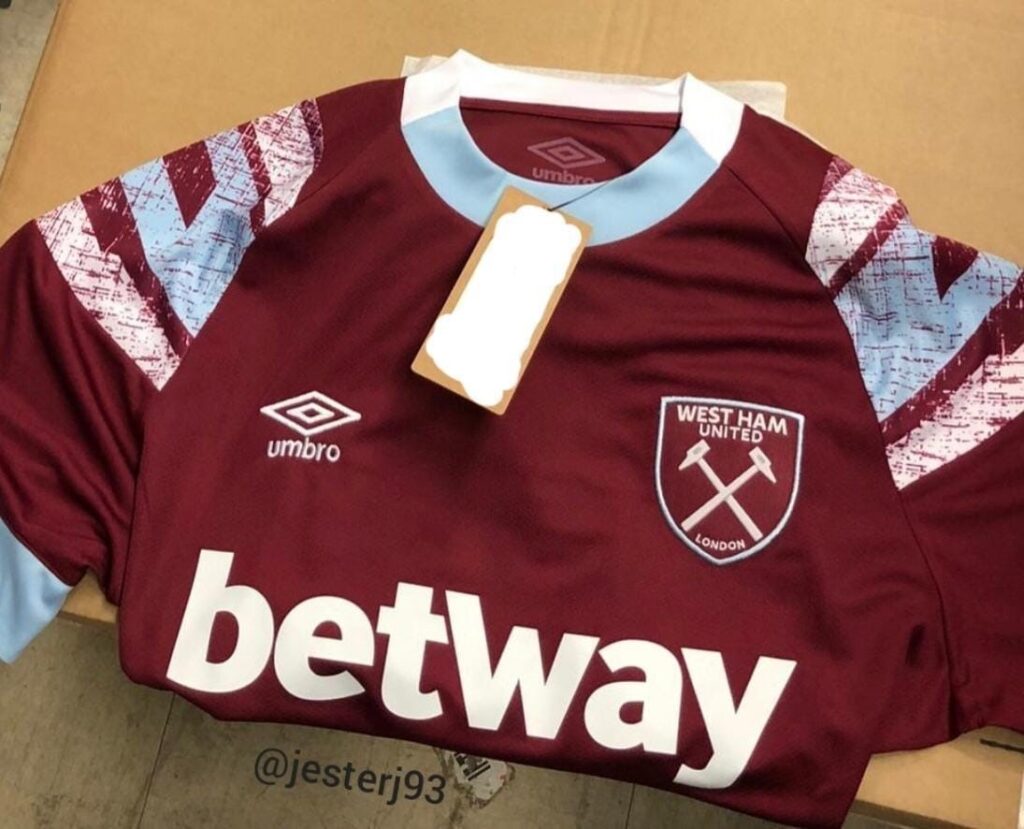 West Ham 2022/2023 home kit leaked West Ham News