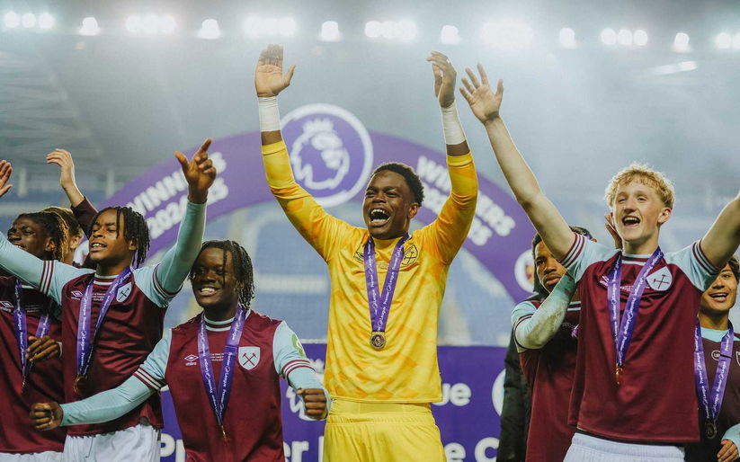 Image for Ajala Double Seals Historic Cup Win for West Ham U18s