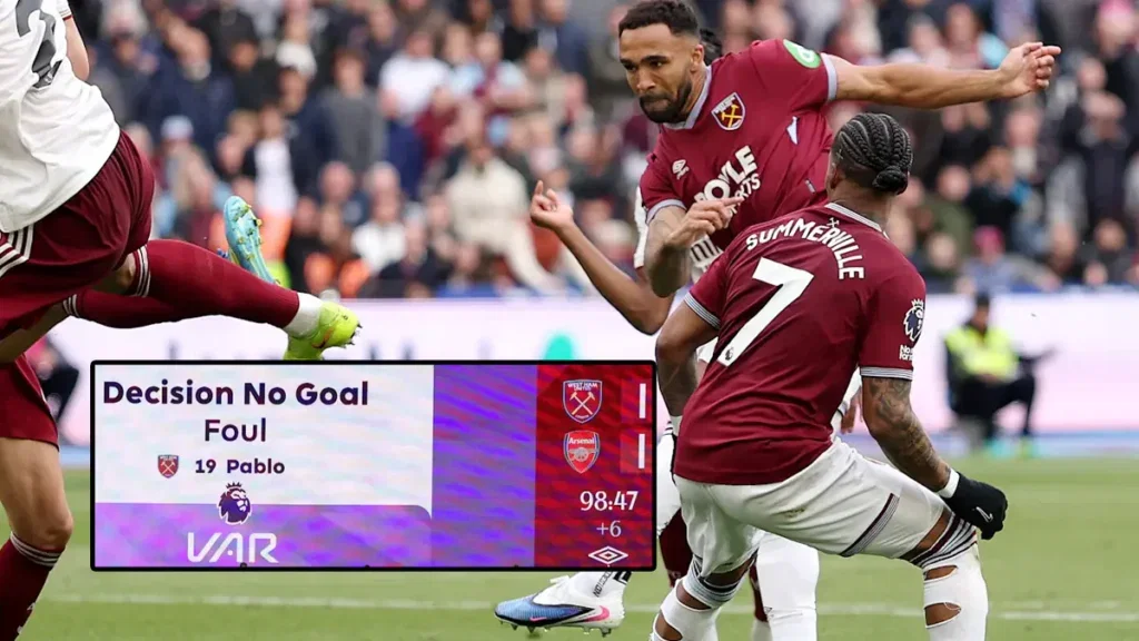 Callum Wilson has a goal ruled out against Arsenal by VAR
