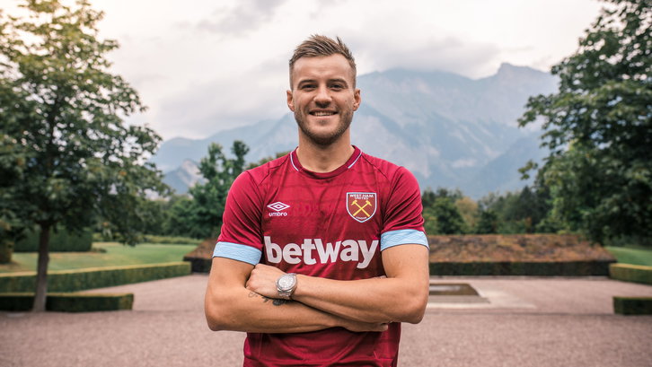 Photo Dédicacée Andriy Yarmolenko – West Ham & Ukraine, Format A4, Originale