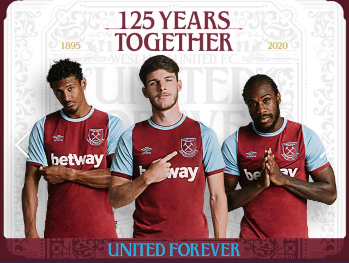 In Pictures: West Ham's new Home Kit