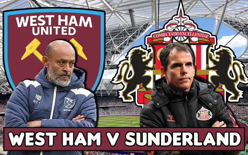 Image for West Ham v Sunderland – Preview, Team News & Predicted Line-ups | Paqueta Dropped