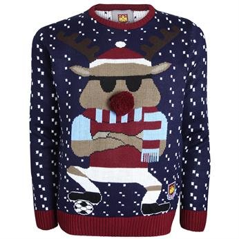 Win this fun Hammers Christmas jumper - West Ham News: