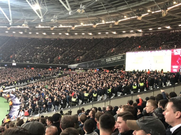 Fulham fans trash London Stadium away concourse West Ham News