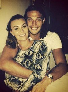 AC with his partner Billi Mucklow - soon to be dinner party host and hostess