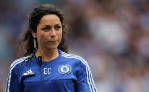 Editorial use only. No merchandising. For Football images FA and Premier League restrictions apply inc. no internet/mobile usage without FAPL license - for details contact Football Dataco  Mandatory Credit: Photo by BPI/REX Shutterstock (4931257be)  Chelseadoctor Eva Carneiro During the Barclays Premier League match between Chelsea and Swansea City played at Stamford Bridge London  Barclays Premier League 2015/16 Chelsea v Swansea City Stamford Bridge, Fulham Rd, London, United Kingdom - 8 Aug 2015