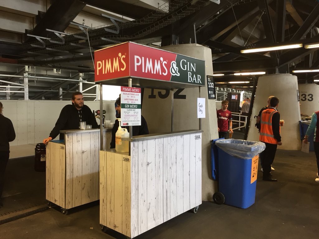 London Stadium catering bought into focus West Ham News