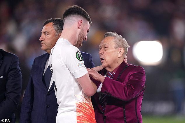 A £100m plus bid from Arsenal for West Ham captain Declan Rice is believed to be imminent.