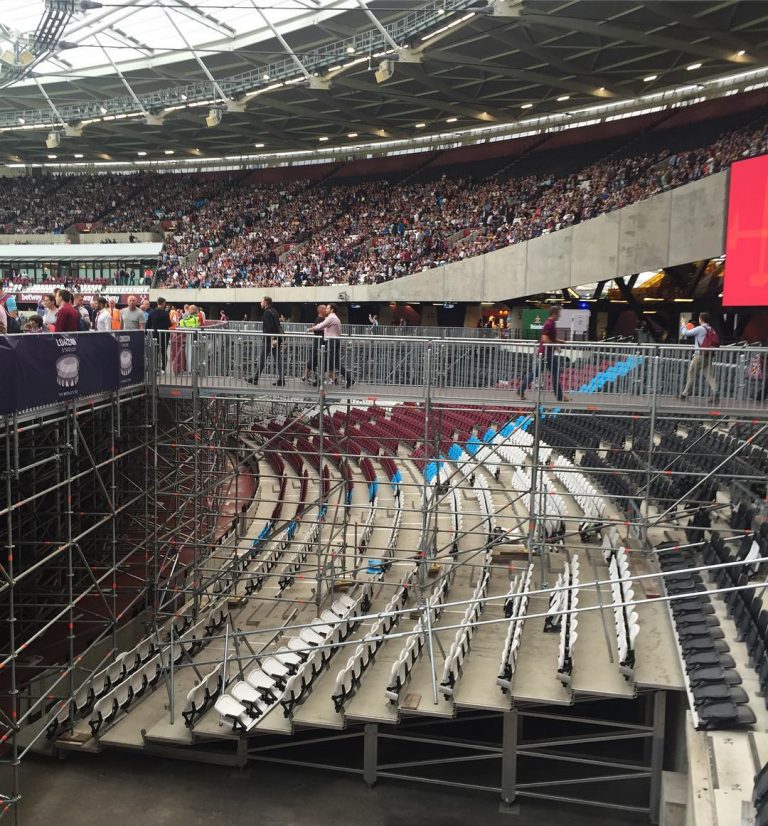 Scaffolding firm win LS seating contract - West Ham News