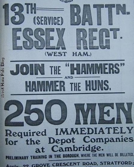 Remembrance Of West Ham Pals West Ham News
