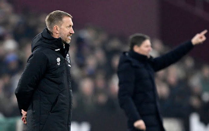 Image for Graham Potter’s West Ham Wake-Up Call After Dismal Palace Defeat