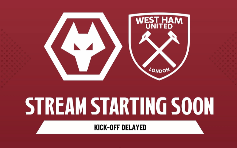 Image for West Ham v Wolves Delayed Due to Storm